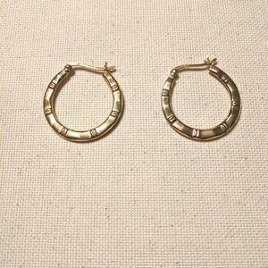 Gold Hoop Earrings